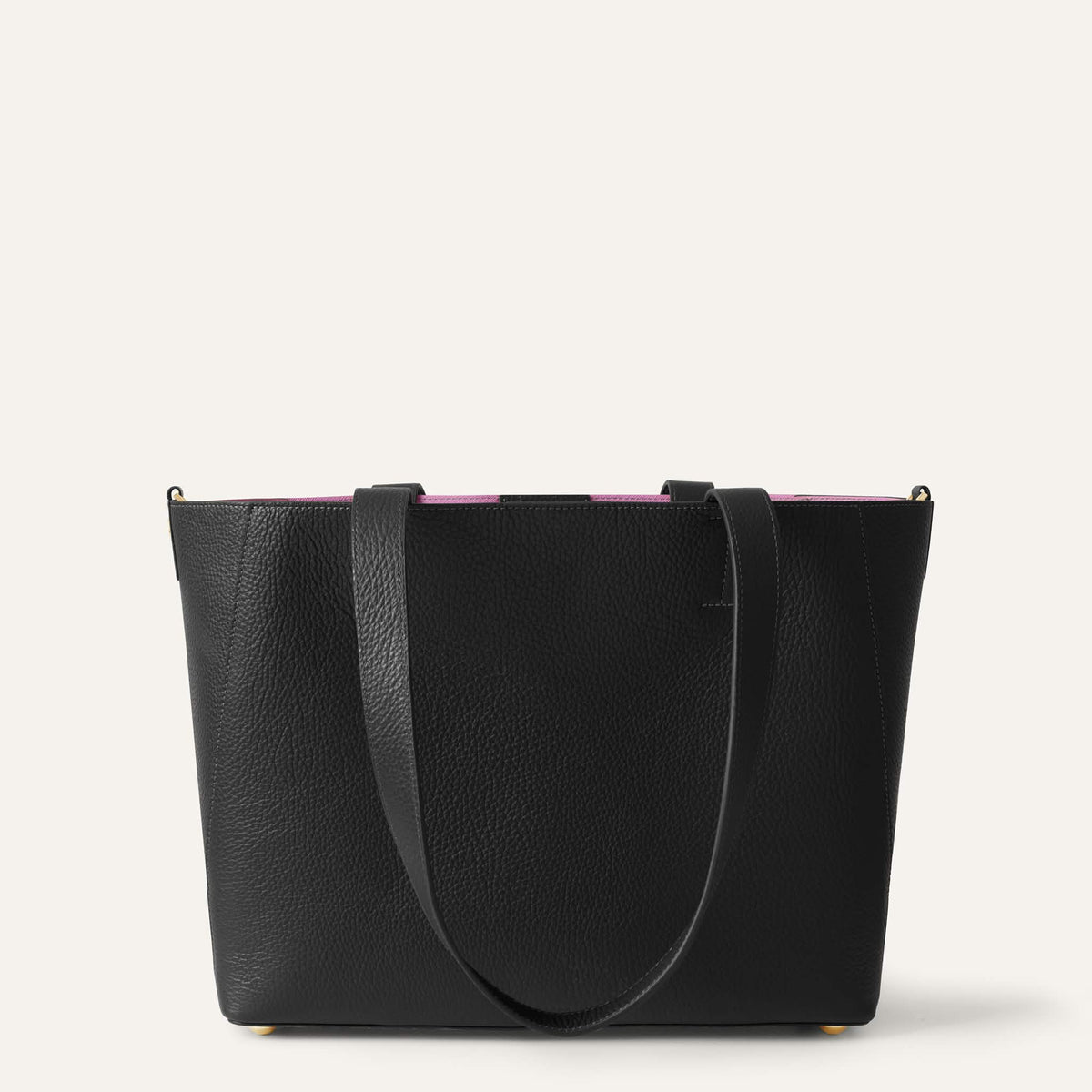 Black Sarah Haran Sarah Tote with Gold hardware back