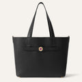 Sarah Tote | Black with Gold hardware