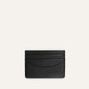 Black Sarah Haran Unisex Leather Card Folio Front