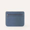Mia Pouch | Bluebell with Silver hardware