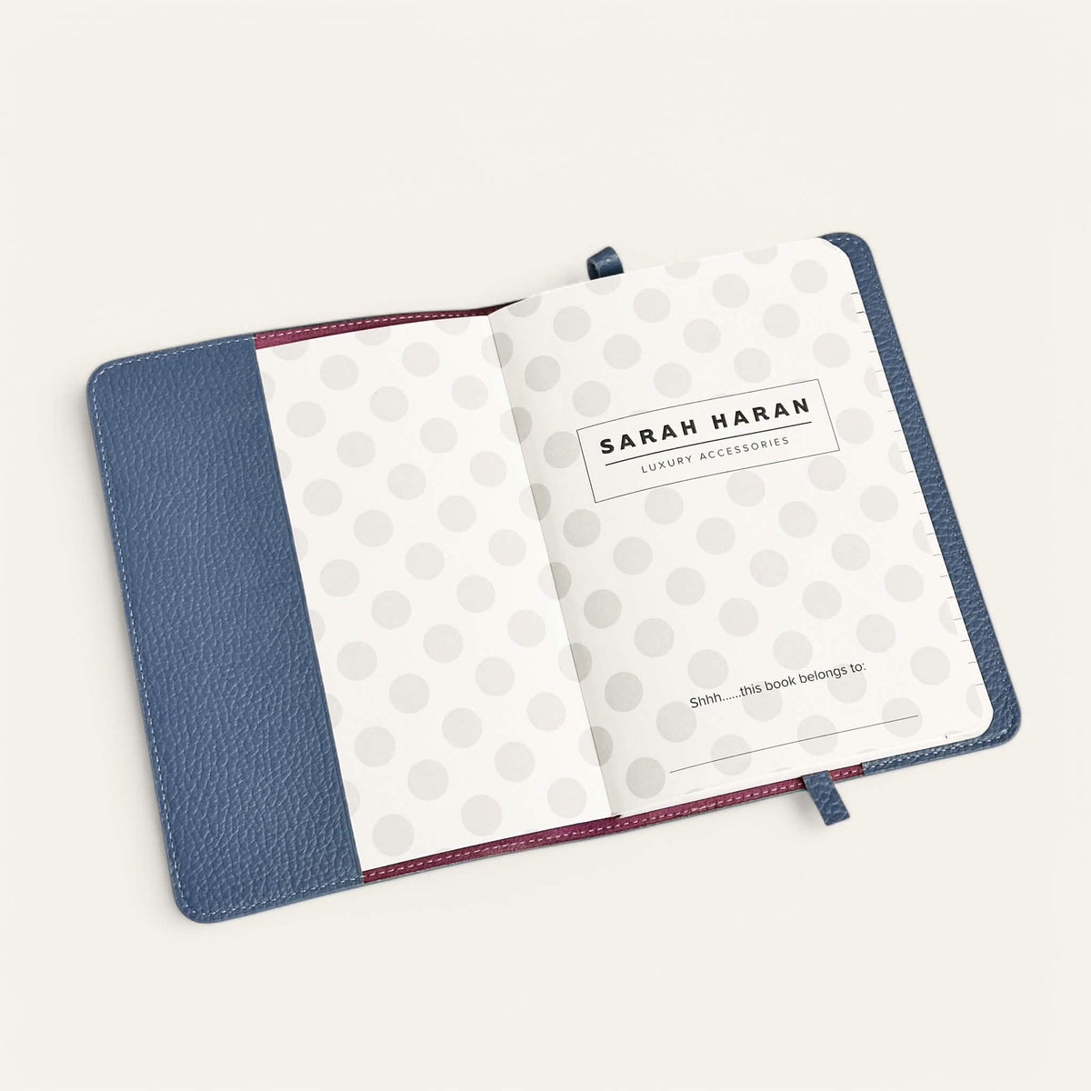 Bluebell Sarah Haran Notebook Leather 2