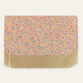 Deco Fringing | Confetti Shimmer Metallic Gold with Gold hardware