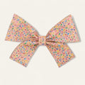 Deco Bow | Confetti with Silver hardware