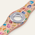 Deco Stud | Confetti with Silver hardware
