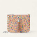 Ivy | Confetti with Silver hardware