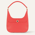 Florence Shoulder Bag | Coral with Gold hardware