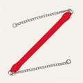 Gemini Strap | Dalmatian Pillarbox Red with Silver hardware