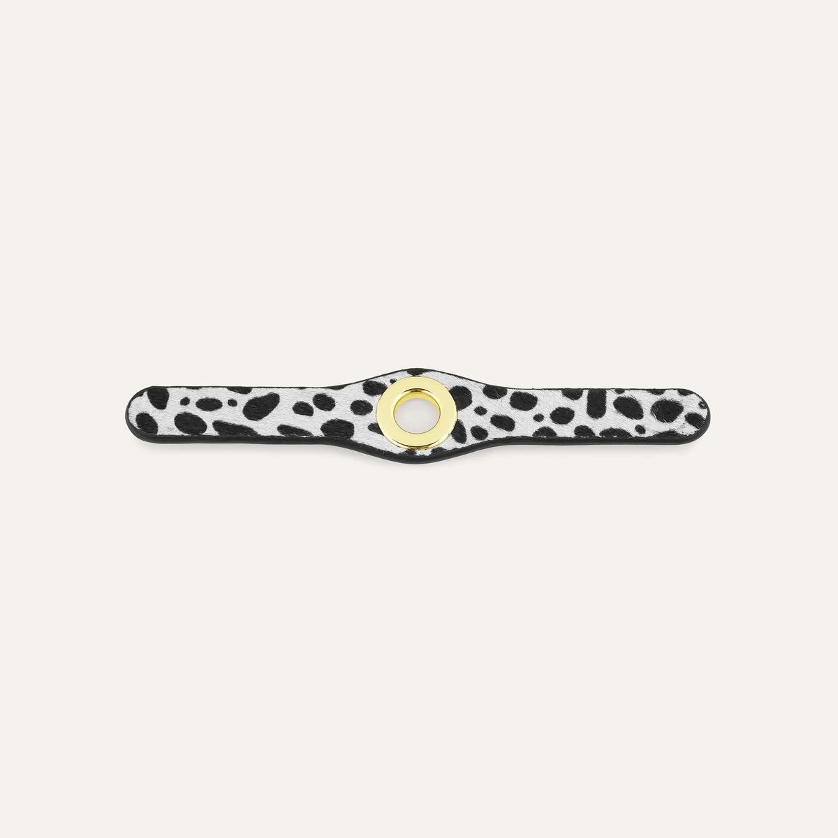 Dalmatian Sarah Haran Deco Mini with Gold hardware front