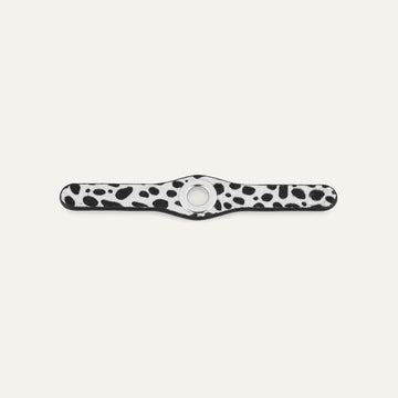 Dalmatian Sarah Haran Deco Mini with Silver hardware front