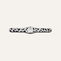Deco Mini | Dalmatian with Silver hardware