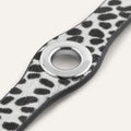 Deco Stud | Dalmatian Spot with Silver hardware