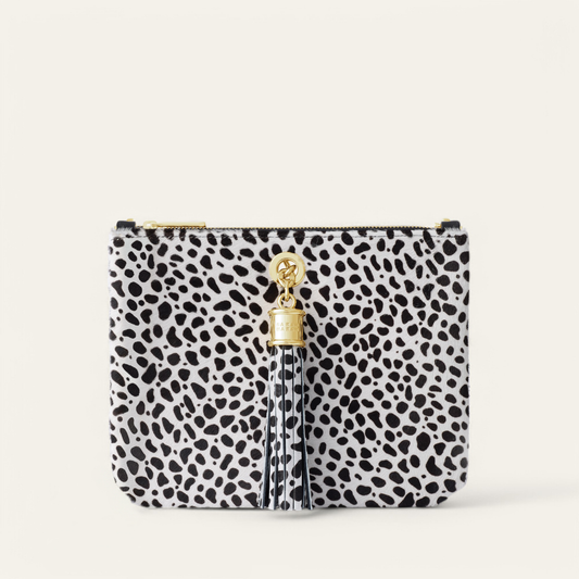 Ivy | Dalmatian Spot with Gold hardware