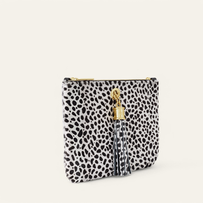 Ivy | Dalmatian Spot with Gold hardware