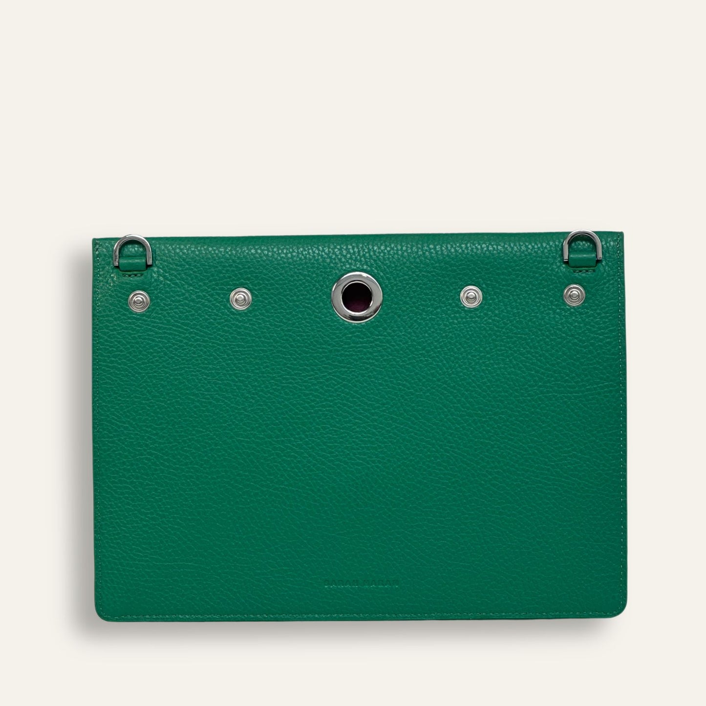 Preloved Juliet | Emerald Leopard with Silver hardware