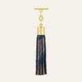 Capsule Tassel | Enchanted Forest with Gold hardware