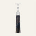 Capsule Tassel | Enchanted Forest with Silver hardware