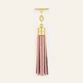 Capsule Tassel | Garden of Roses with Gold hardware