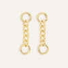 Gold Sarah Haran Chain Strap Extenders M01 G