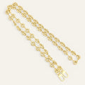 Circle Link Chain Strap | Gold