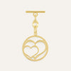 Gold Sarah Haran Heart Of Joy Tassel M01 G