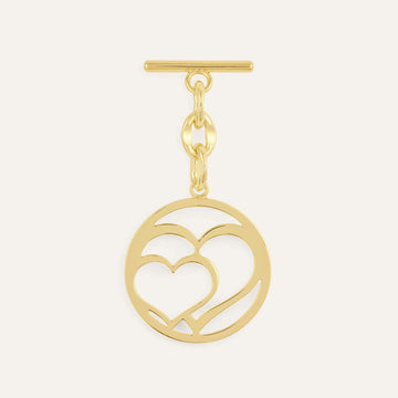 Gold Sarah Haran Heart Of Joy Tassel M01 G