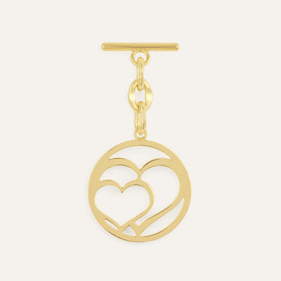 Gold Sarah Haran Heart Of Joy Tassel M01 G
