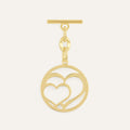 SHoriginal Tassel | Heart of Joy with Gold hardware
