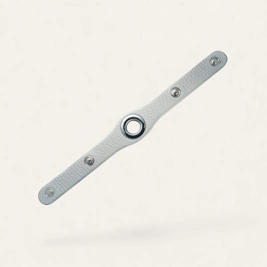 Connector | Grey with Silver hardware (Stud)