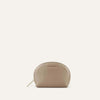 Latte Sarah Haran Cosmetic Pouch Gold Front