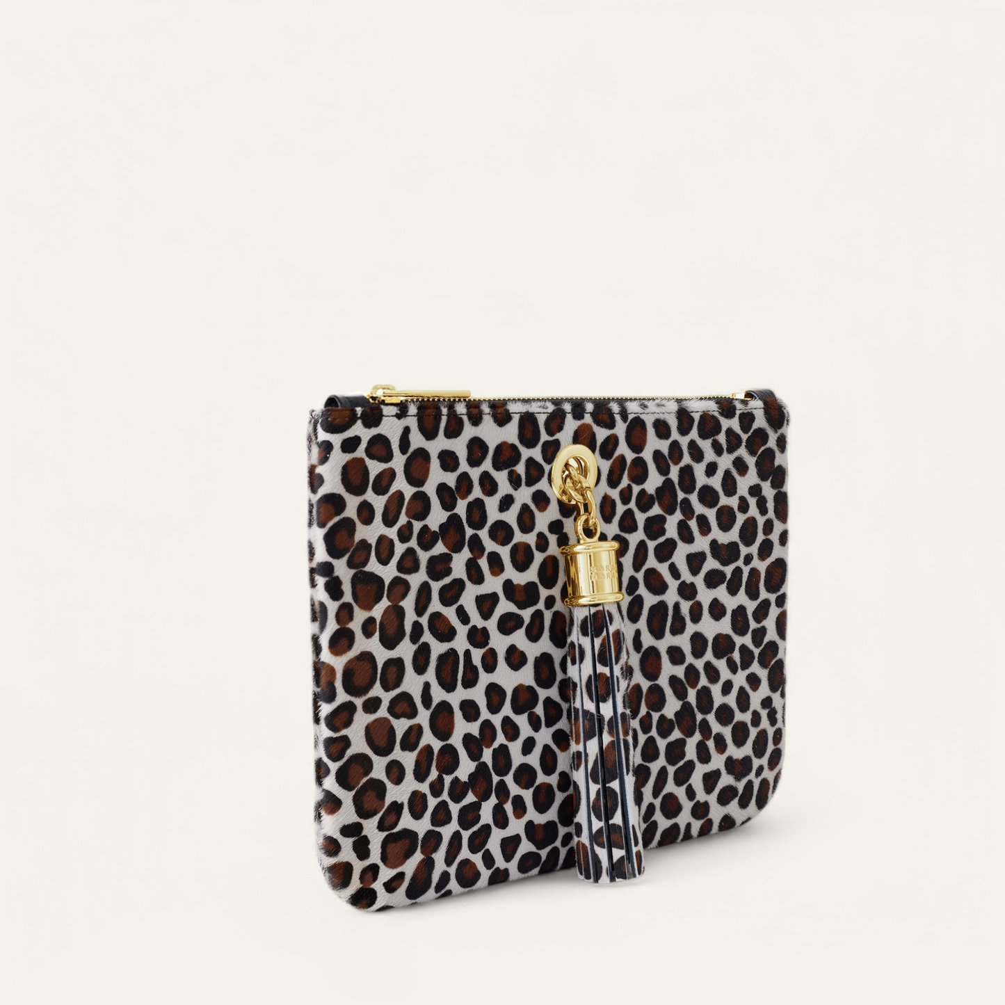 Ivy | Leopard Cream with Gold hardware