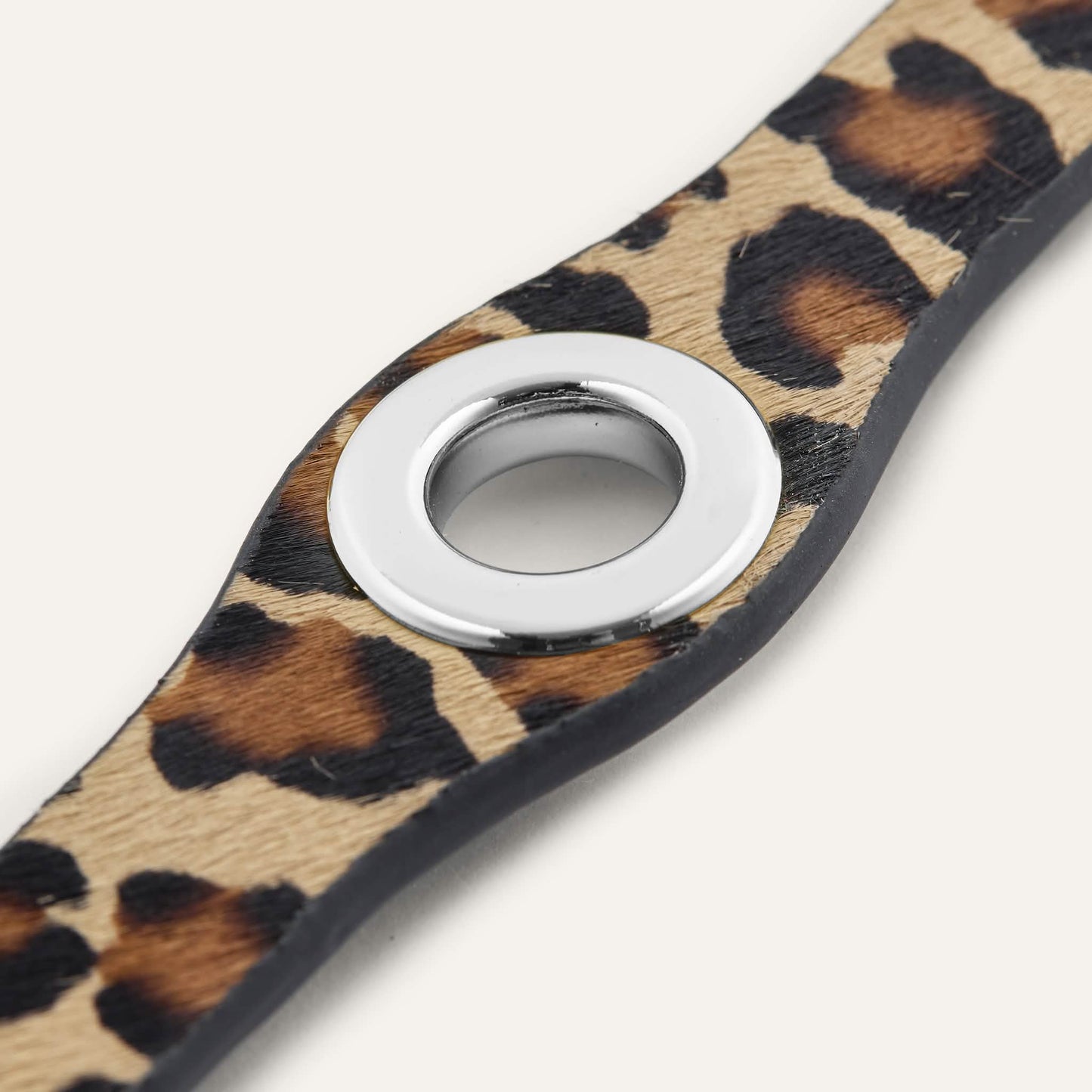 Deco Classic | Leopard with Silver hardware