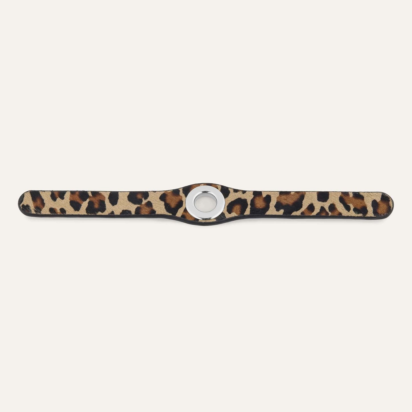 Deco Classic | Leopard with Silver hardware