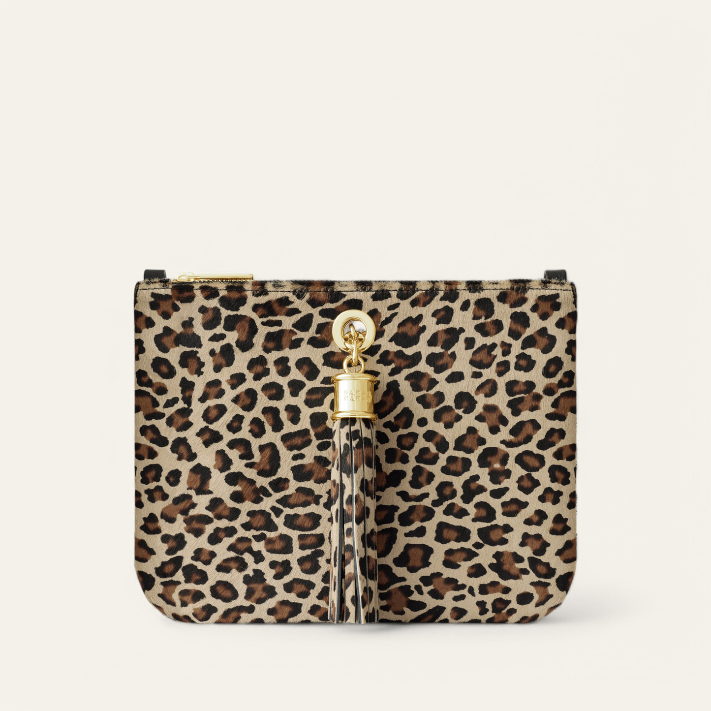 Ivy | Leopard with Gold hardware