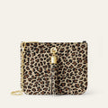 Ivy | Leopard with Gold hardware