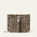 Ivy | Leopard with Silver hardware