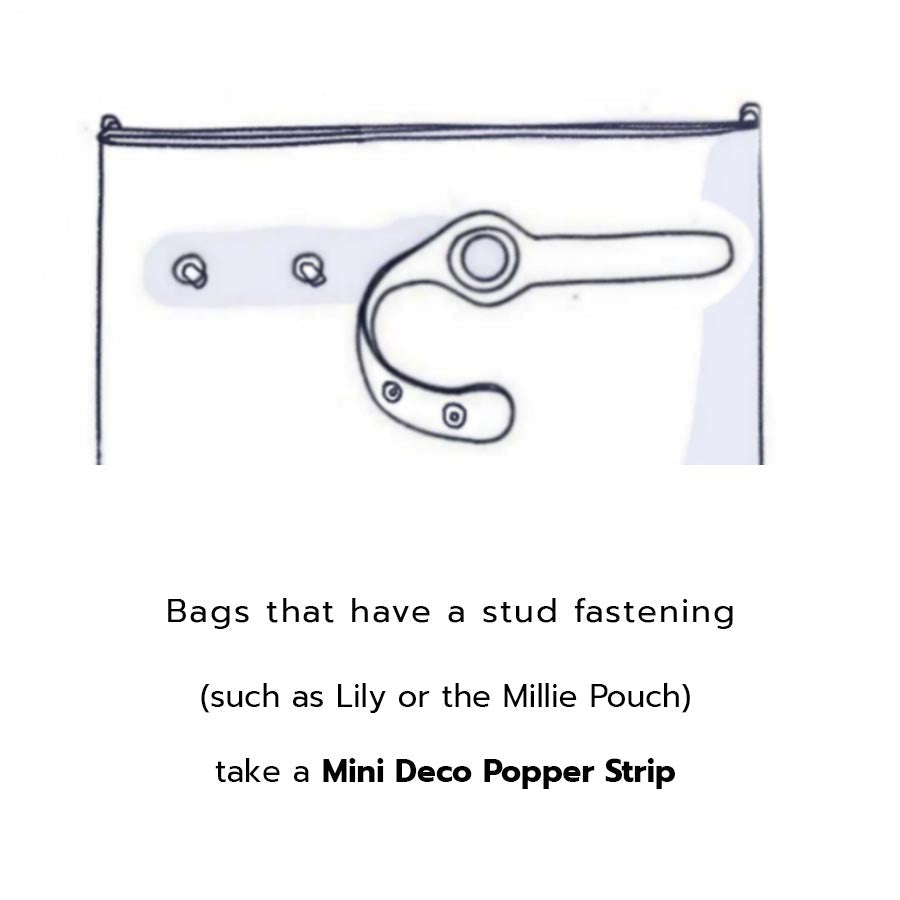 Deco Strip - Mini - Popper-Restyle Accessories-Sarah Haran Accessories