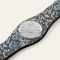 Deco Logo | Multi Colour Shagreen with Silver hardware