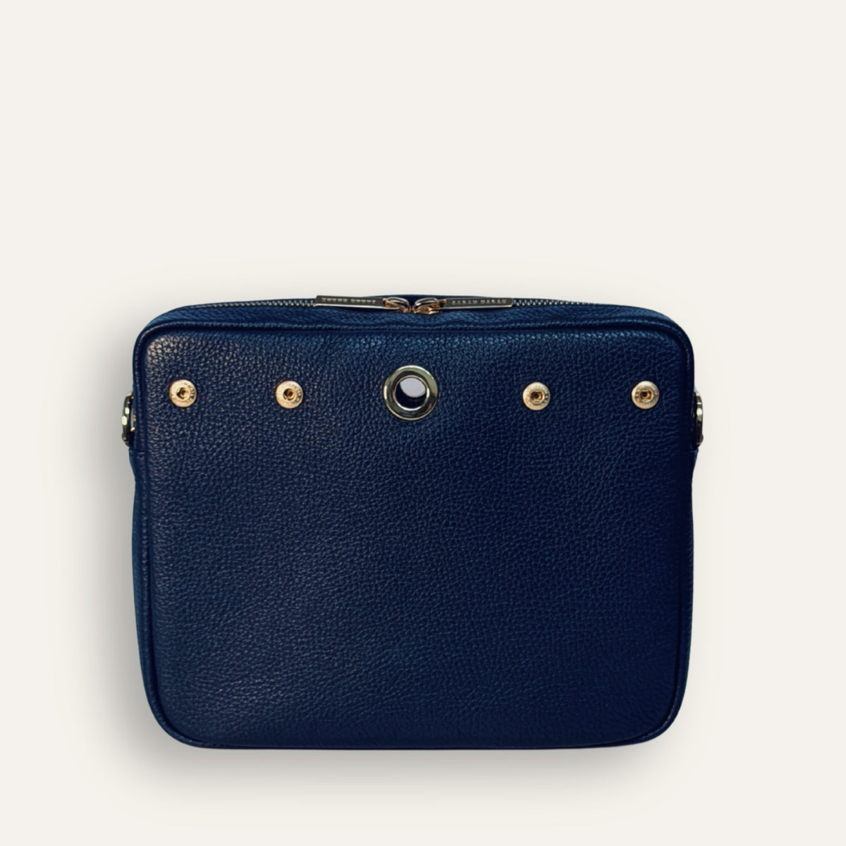 Preloved Mia Crossbody | Navy with Gold hardware