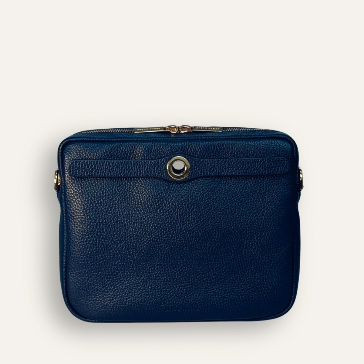 Preloved Mia Crossbody | Navy with Gold hardware