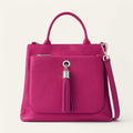 Dahlia Tote | Orchid with Silver hardware