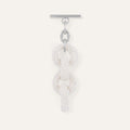 Kings Knot Tassel | Pearl with Silver hardware