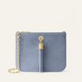 Ivy | Periwinkle with Gold hardware