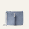 Ivy | Periwinkle with Silver hardware