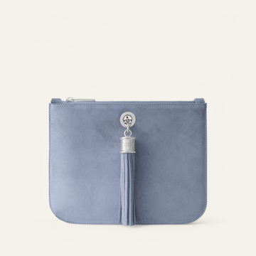 Ivy | Periwinkle with Silver hardware