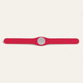 Deco Logo | Pillarbox Red with Silver hardware