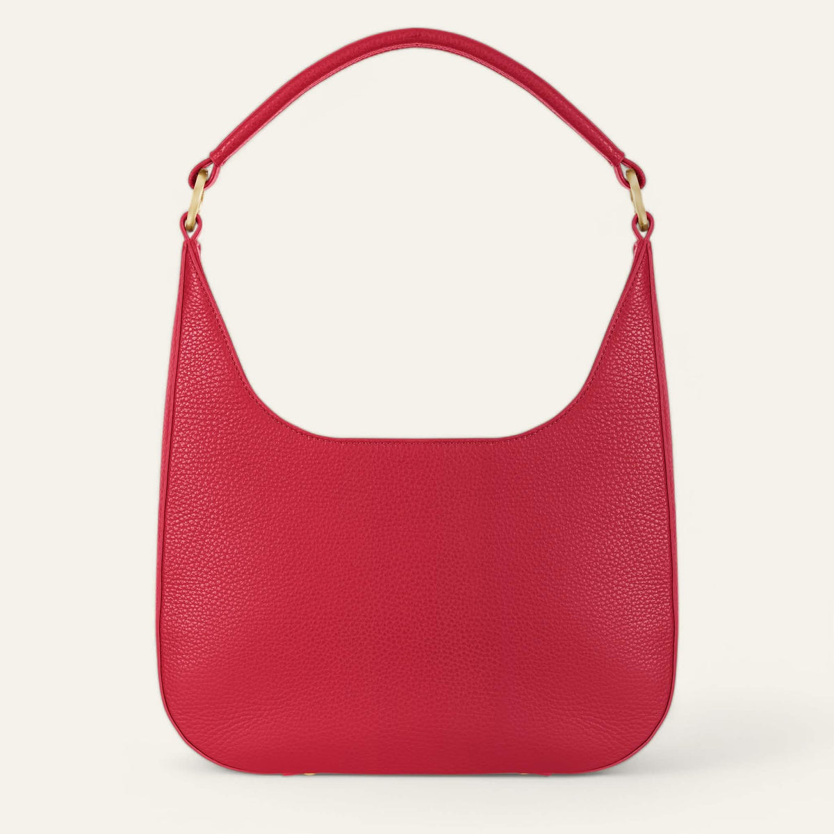 Pillarbox Red Sarah Haran Florence Shoulder Bag Gold Back