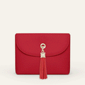 Jasmine Crossbody | Pillarbox Red with Gold hardware