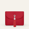 Jasmine Crossbody | Pillarbox Red with Silver hardware