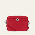 Millie Crossbody | Pillarbox Red with Silver hardware