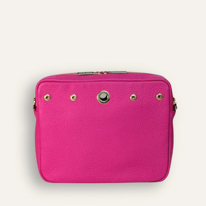 Preloved Mia Crossbody | Pink Kiss with Gold hardware
